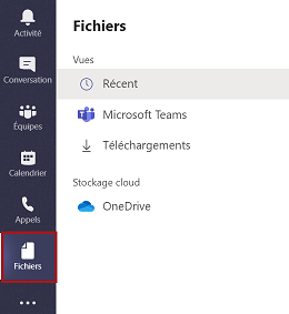 Retrouvez tous vos documents partagés dans votre Teams