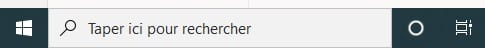 Tapez vos mots-clés dans la zone de recherche de Windows 10 pour trouver vos documents facilement