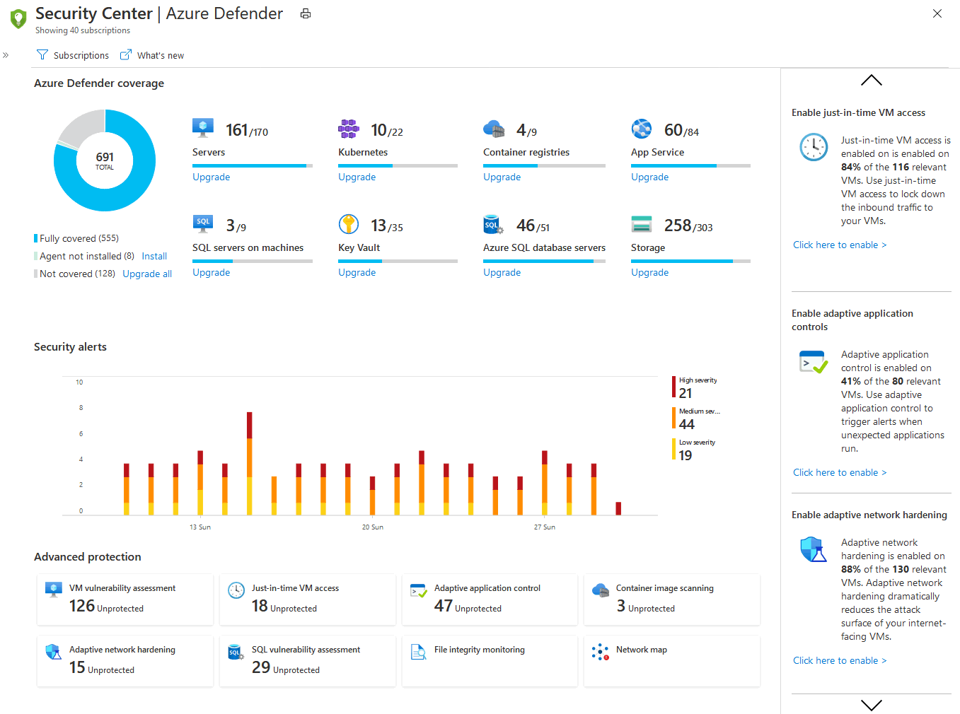 Appuyez-vous sur Azure Defender pour sécuriser vos charges de travail cloud et locales