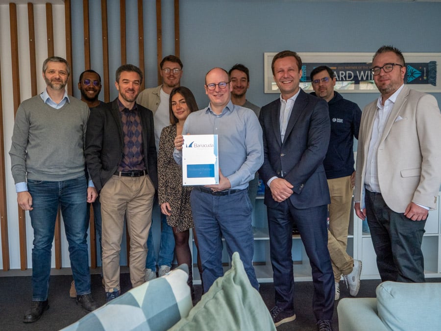 Blue Soft Empower a reçu le 30 mars 2023 le prix de Preferred Partner Barracuda